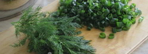 окрошка на тане. Шаг 9