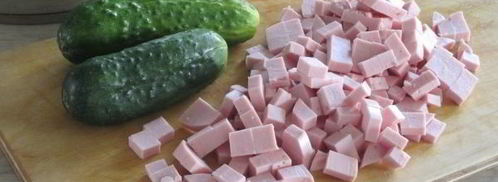 окрошка на тане. Шаг 10