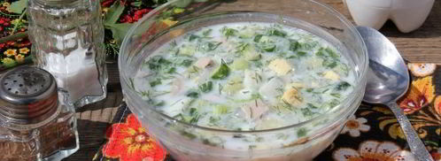 окрошка на тане. Шаг 14