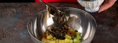 окрошка оригинальная. Шаг 4