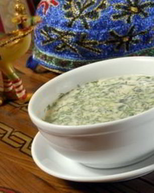 Окрошка с колбасой