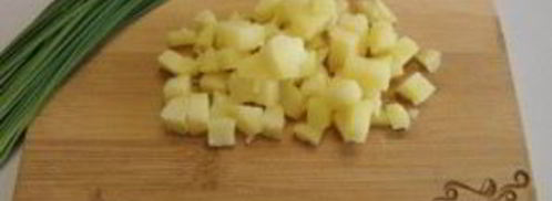 окрошка с курицей. Шаг 3