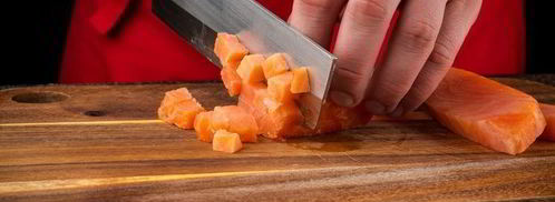 окрошка с рыбой холодного копчения. Шаг 3