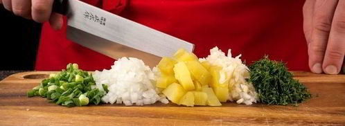 окрошка с рыбой холодного копчения. Шаг 5