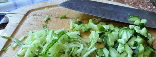 окрошка с рыбой. Шаг 5