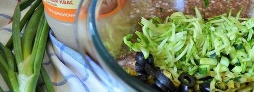 окрошка с рыбой. Шаг 6