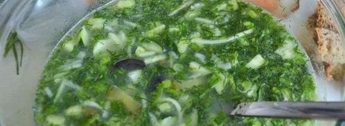 окрошка с рыбой. Шаг 11