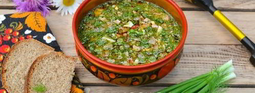 окрошка с солеными огурцами. Шаг 14