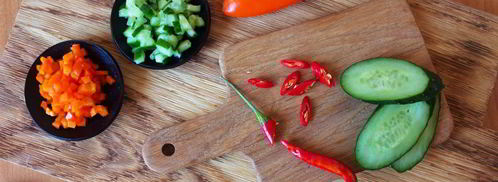 томатная окрошка. Шаг 6