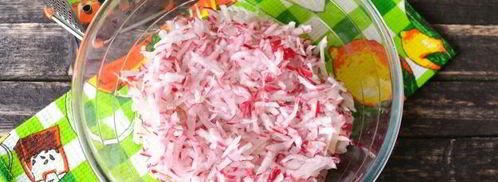 вегетарианская окрошка на квасе. Шаг 12