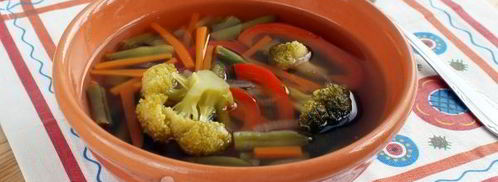 легкий овощной суп. Шаг 9