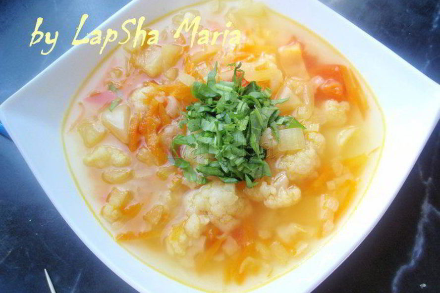 Рецепт летнего овощной суп настроение