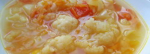 летний овощной суп настроение. Шаг 3