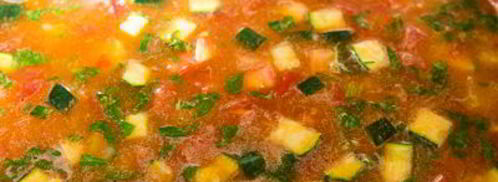 минестроне с песто. Шаг 10