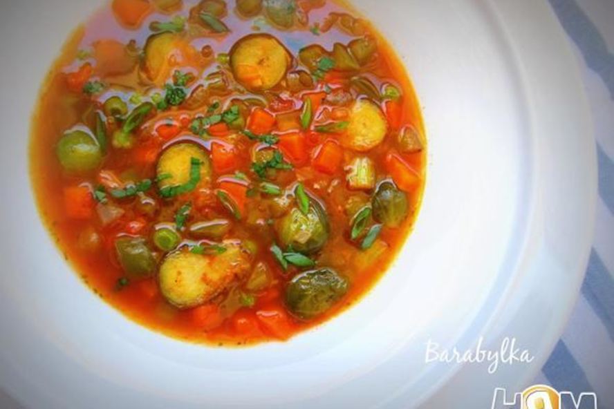 Рецепт овощного, густого супа