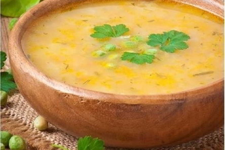 Рецепт овощного супа из зеленого горошка