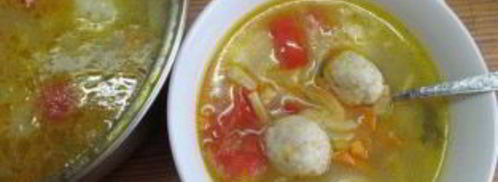 овощной суп с фрикадельками. Шаг 7