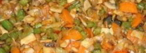 овощной суп с грибами. Шаг 6