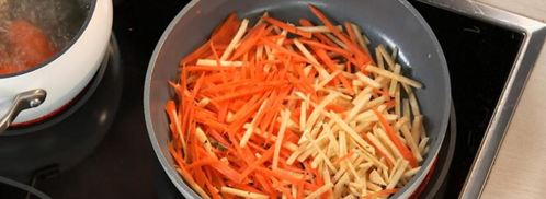 овощной суп с хлебными рулетиками. Шаг 3