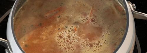 овощной суп с хлебными рулетиками. Шаг 6