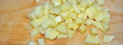 овощной суп с сырными клецками-шариками. Шаг 5