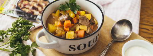 суп-гуляш из говядины с овощами. Шаг 10