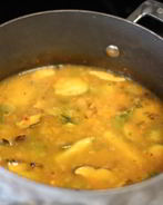 Суп овощной с брюссельской капустой