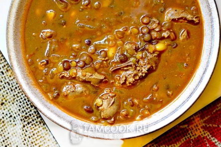 Рецепт африканской похлебки из чечевицы