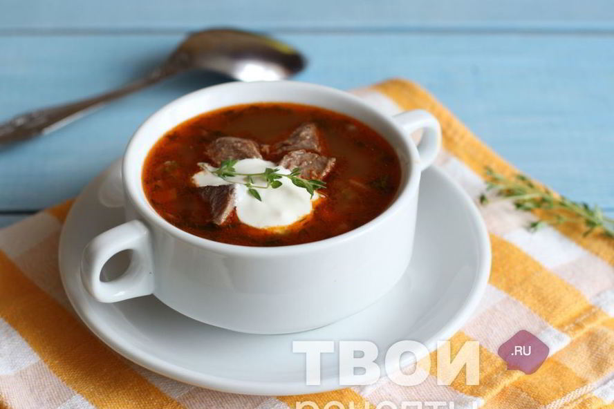 Рецепт чечевичной похлебки с говядиной