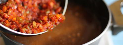 чечевичная похлебка с говядиной. Шаг 9