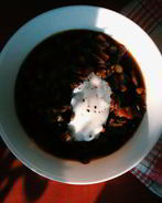 Чечевичная похлебка с грибами