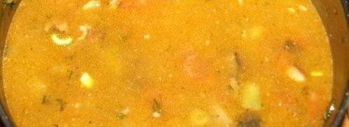 чечевичная похлебка с овощами и пепперони. Шаг 11