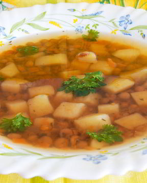 Чечевичная похлебка