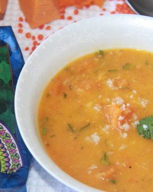 Чечевично-тыквенная похлебка