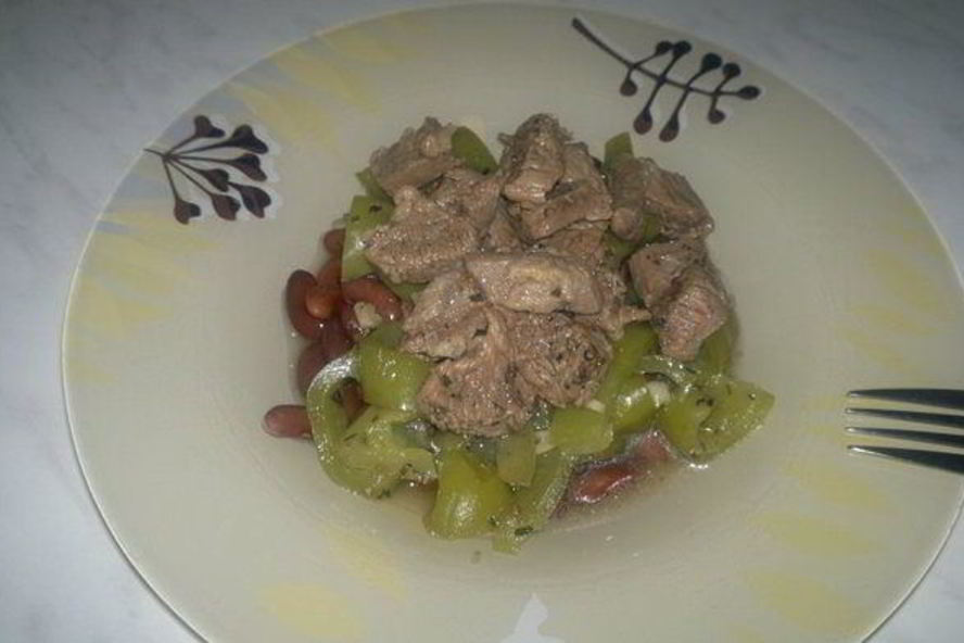 Рецепт фасолевой похлебки с говядиной и зеленым перцем