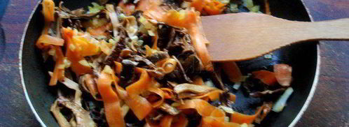 грибная похлебка с перловкой и курицей. Шаг 7