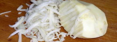 похлебка по-михайлову из вешенок и картофеля. Шаг 4