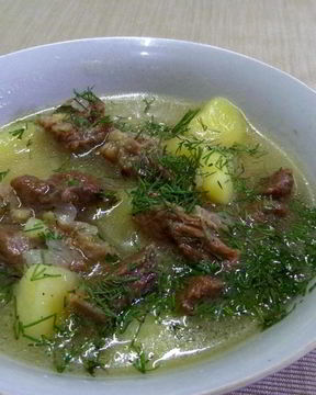 Простая картофельная похлебка