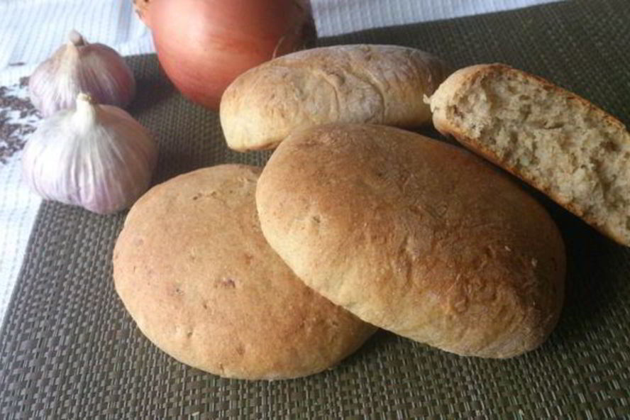 Рецепт пшенично-ржаных лепешки