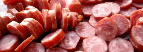 томатная похлебка с копчеными колбасками и фасолью. Шаг 4