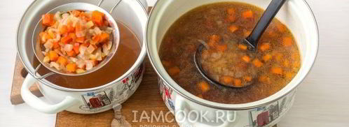 постный луковый суп. Шаг 10