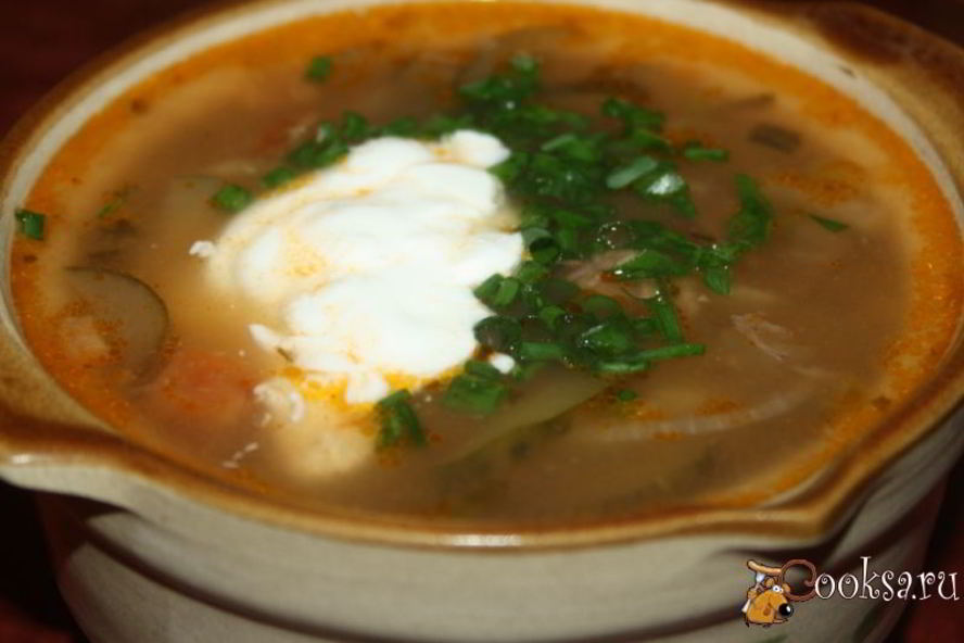 Рецепт необычного рассольника с пшеничной крупой