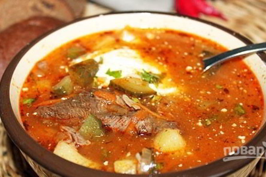 Рецепт рассольника из говядины