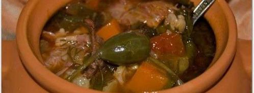 рассольник из индейки с перловкой. Шаг 19