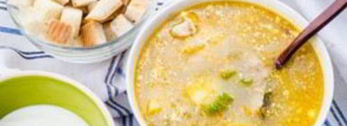 рассольник на курином бульоне. Шаг 5