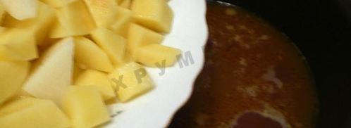 рассольник с фасолью. Шаг 9