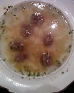 Рассольник с фрикадельками