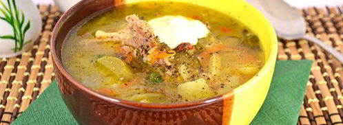 рассольник с курицей и пшеном в мультиварке. Шаг 9