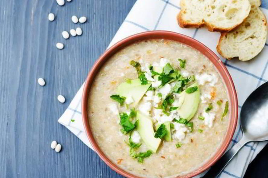 Рецепт рассольника с маринованными кабачками и кукурузной крупой