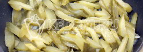 рассольник с маринованными огурцами. Шаг 5